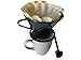 Quantum Positive - XL Unbleached Coffee Filters, 100 - Biodegradable, Natural Brown Filters - Extra Large Basket 12+ Cup