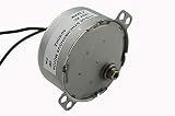 ネジでフラットシャフトAC 110V 同期ギアモーター TYD-50 50/60Hz 4.5RPM CW トルク7Kg.cm 4W パワー