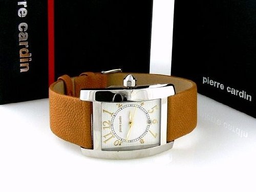 PIERRE CARDIN HERREN DESIGNER UHR BRAUN MIT DATUM