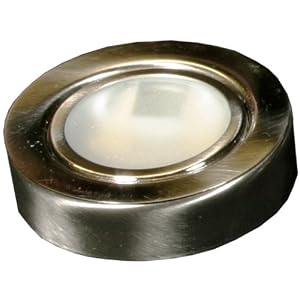 American Lighting 044-12-BS Under Cabinet Puck Lighting Kit, 20-Watt Xenon Lamp, Brushed... by American Lighting