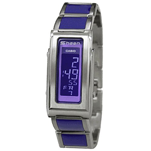 Casio Ladies Sheen Chronograph Alarm Watch Model SHN1001F-6ADF