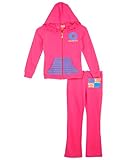 Akademiks Girls Wave the Flag 2-Piece Sweatsuit (Sizes 7 - 16)
