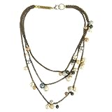 Subversive� for Target� 3-Strand Saturn Beaded Pearl Necklace