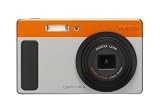 Pentax Optio H90 Digital Camera - Orange/Silver (12MP, 5x Optical Zoom) 2.7 inch LCD