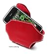 Incipio Hipster Leather Pouch Case for iPhone 1G (Red)