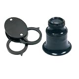 Double Plastic 12X Eye Loupe Watchmaker 5X 10X 15X Tool