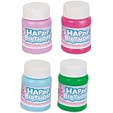 Mini 1oz. Happy Birthday Bubbles 24/pack - Assorted Colors