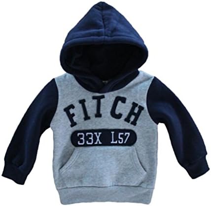 SmartDog Little Boy's Hooded Sweatshirt Black US L 120CM