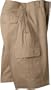 Dickies WR301 - 13 Cotton Herringbone Cargo Short, Size: 32, Color: Rinsed Black"