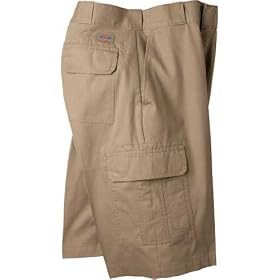 Buy Dickies WR301 - 13 Cotton Herringbone Cargo Short, Size: 40, Color: Rinsed Black