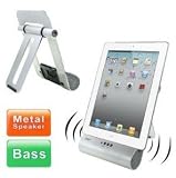 iPEGA(TM) Original Charger Stereo Speaker Tabletop Stand / Docking Speaker Station Charger for iPad / iPad 2 / iPhone 3G / 4G / 4S / ipod