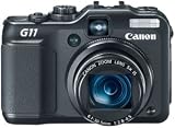 Canon PowerShot G11 10MP Digital Camera with 5x Wide Angle Optical Stabilized Zoom and 2.8-inch articulating LCD