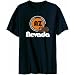 Nevada - State US Cities Mens T-Shirt (Navy Blue, Sizes X-Small - XXX-Large)