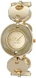 Nine West Womens NW1176CHHN Gold Tone Round Champagne Dial and Horn Link Bracelet Watch 41krSZ899HL. SL160 Nine West Womens NW1176CHHN Gold Tone Round Champagne Dial and Horn Link Bracelet Watch