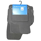 Tailored Grey Velour Audi A4 (2006 to JANUARY 2008) For MK B7 Models Car Mats – INCLUDES FREE KEY PROTECTION TAGS WORTH £9.99!