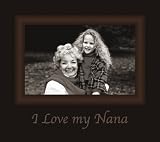 Gifts:Havoc Gifts I Love My Nana Engraved Photo Frame