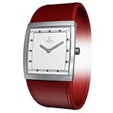 Obaku Harmony Womens Watch - Red Band / White Face - V102LCCRRS-029