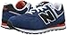New Balance KL574G Core Plus Running Shoe (Big Kid)