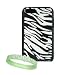 Apple Ipod Touch 8 GB / 32 GB / 64 GB 3rd Generation 3G ( Newest Version ) Zebra Zoo Print Silicone Skin Case cover + Vangoddy TM, Live*Laugh*Love wrist band!!!