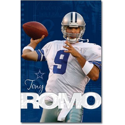 Dallas Cowboys - Tony Romo Poster Print, 22x34