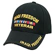 Delux Military Law Enforcement Cap Hat- Iraqi Freedom Veteran
