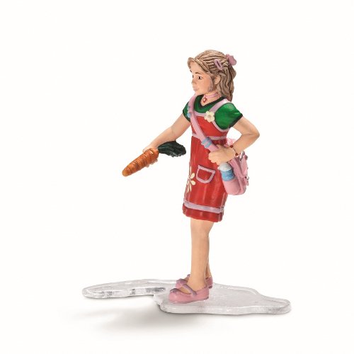 Schleich 13905 - M&auml;dchen, f&uuml;tternd