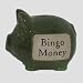 Bingo Money - Stonewitwords Ceramic Piggy / Money Bank