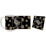 Central Florida Knights Polka Dots Mug and Coaster Set