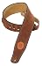 Levy's Leathers Suede Leather Guitar Strap,Brown