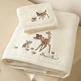 Disney Dearest Bambi Design Embroidered Face Cloth
