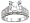 Sterling Silver Cubic Zirconia CZ Princess Cut Engagement Promise Ring Size 7