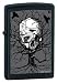 Sporting Goods : Zippo Lighter - Gnarly Skull Tree Logo Black Matte