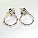 Aluminum Tail Servo Mount, Silver: T-REX 600N