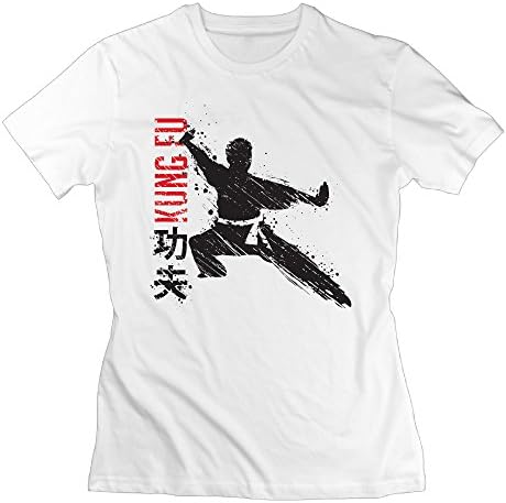 Man's KungFu Logo KungFu Logo Graphic Design Colleges Tshirt