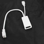 Importer520 White MHL Micro USB Micro USB Adapter Adaptor Switch HDMI Connector Cable Cord Output TV Television Screen Display Monitor FOR Samsung Galaxy S II 2 Infuse 4G HTC Flyer EVO 3D Sensation
