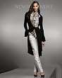 Knee length belted...