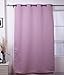 Deconovo Decorative Thermal Insulated Curtain Room Darken Blackout Window Treatment Drape for Bedroom, 52 x 63 in, Lavender