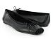Kenneth Cole Reaction Black Ballet Parking Leather Ballerina Flats