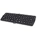 Mini Wireless Foldable Keyboard for iPhone, iPad, PC, Laptops and Smart Phones with Built-in Bluetooth