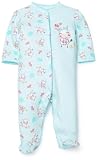 Little Me Happy Cow Layette Aqua, 3 Months