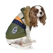Fire Hydrant Puffer Pet Jacket - Green (S)