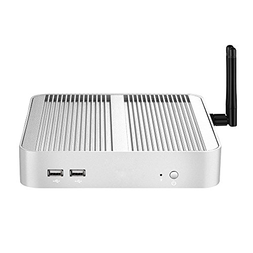 Mini PC Windows 10 and Linux OS Intel Core i3 4010U with Fan HDMI+VGA Mini Desktop Computer (4G DDR3 RAM 500GB HDD, 4th Intel® Core i3-4010U)