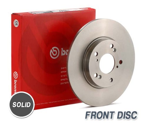 Front Brembo Brake Discs - VW Vento 1.6i Auto