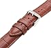 Hadley-Roma Men's MSM898RR-220 22mm Tan Alligator Grain Leather Watch Strap