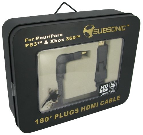 Subsonic HDMI Cable PS3Xbox 360