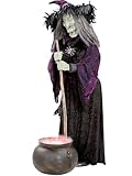 Witch With Misting Cauldron Prop Witch With Misting Cauldron Prop