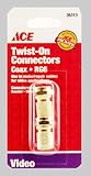 Ace Rg6 Male Twist-on Coaxial Connector