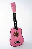 Crescent 25 Pink Kids Toy Acoustic Guitar with Gig Bag and Accessories