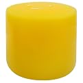 3-Wick Round Candle - Dark Yellow (5.5x4.5")