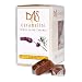 All Natural Fleur de Sel Caramels- Classic Lavender, 4 Oz Box